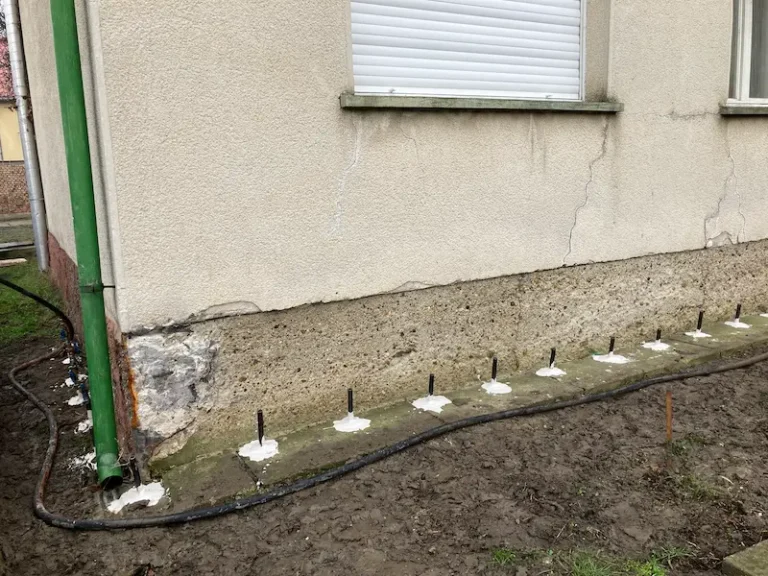 Süllyed a ház sarka - Ház alap injektálás